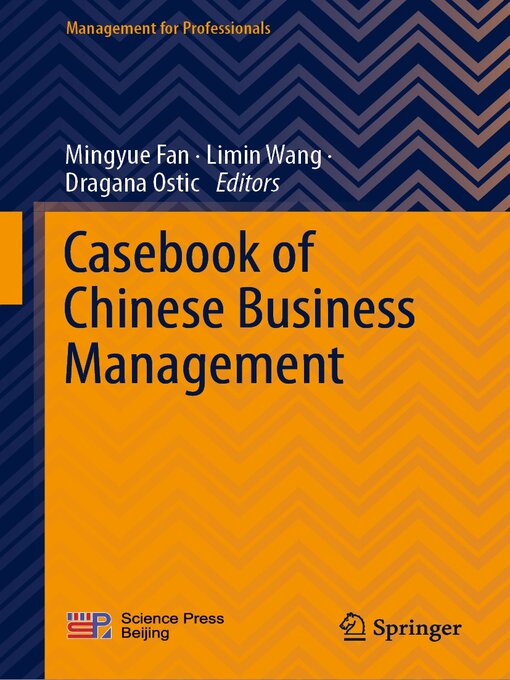 Title details for Casebook of Chinese Business Management by Mingyue Fan - Available